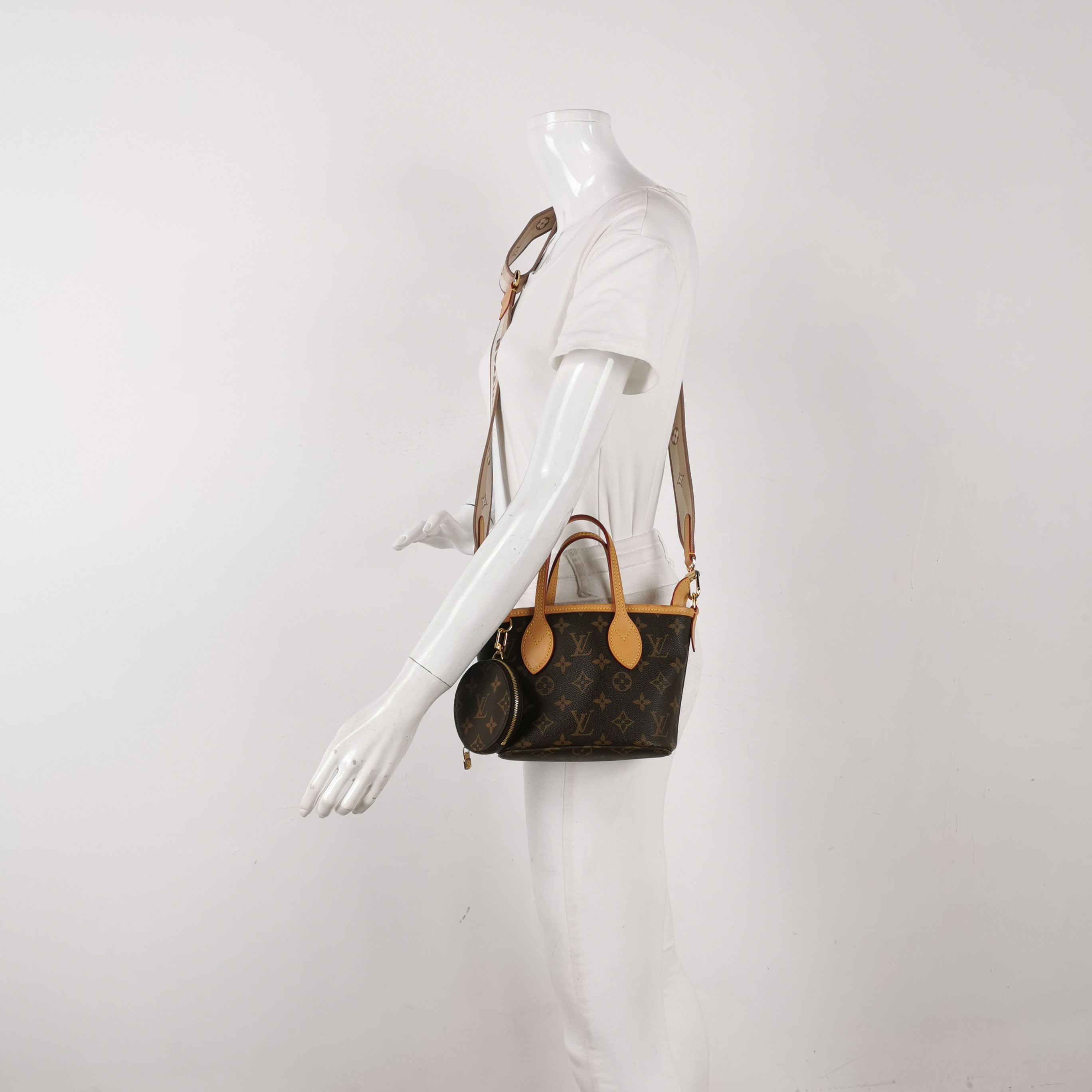 Louis Vuitton(LV) Neverfull NM Tote Monogram Canvas BB — alternate view