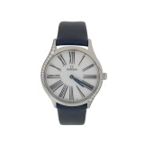 Omega De Ville Tresor Quartz Watch Stainless Steel with Diamond Bezel and Satin 36 — thumbnail 1