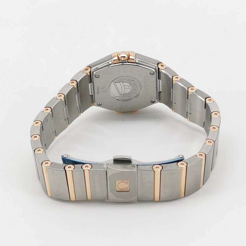 Omega Constellation Quartz Watch Stainless Steel and Rose Gold with Mother of Pearl 24 — photo 3 of 9