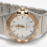 Omega Constellation Quartz Watch Stainless Steel and Rose Gold with Mother of Pearl 24 — thumbnail 6