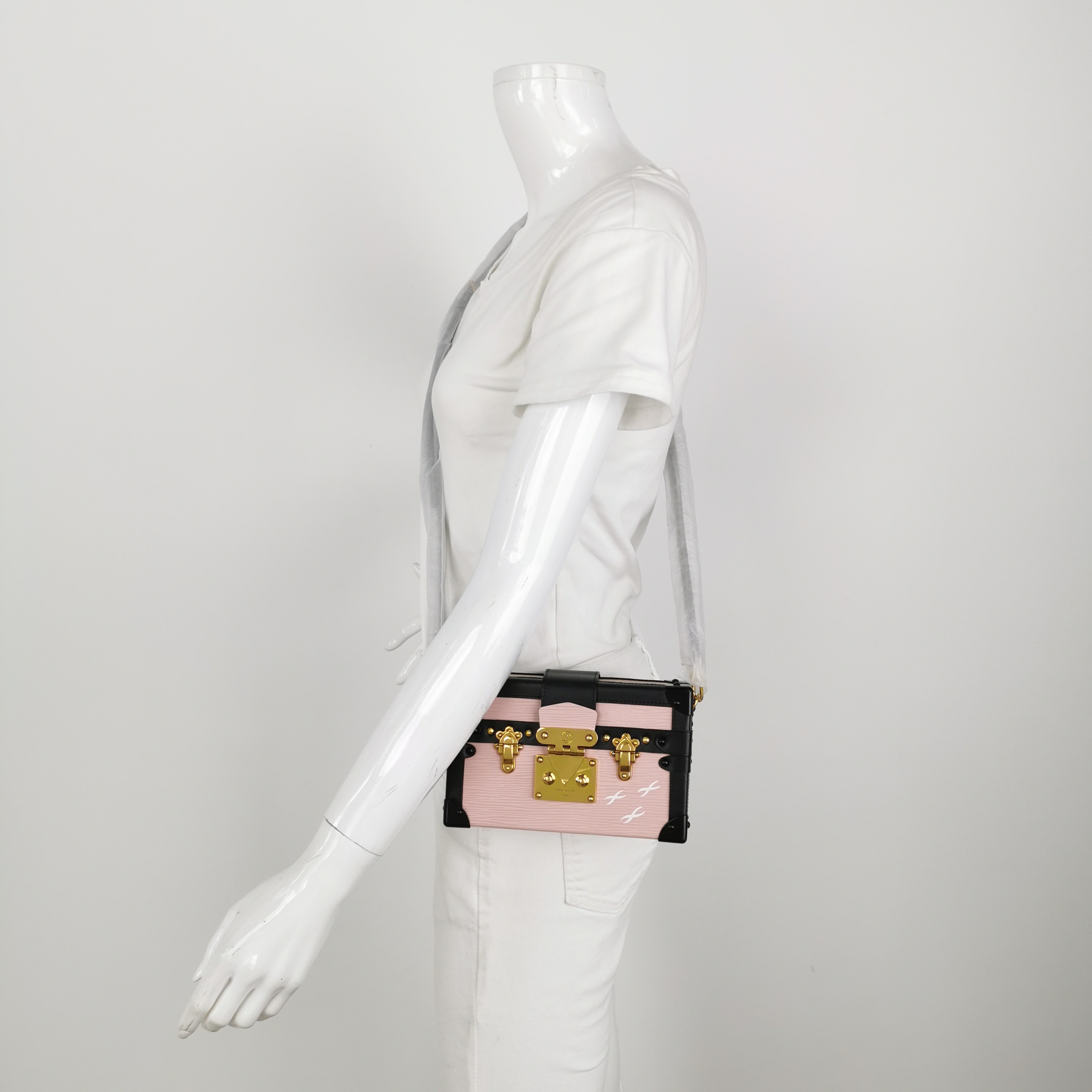 Louis Vuitton(LV) Petite Malle Handbag Epi Leather — alternate view