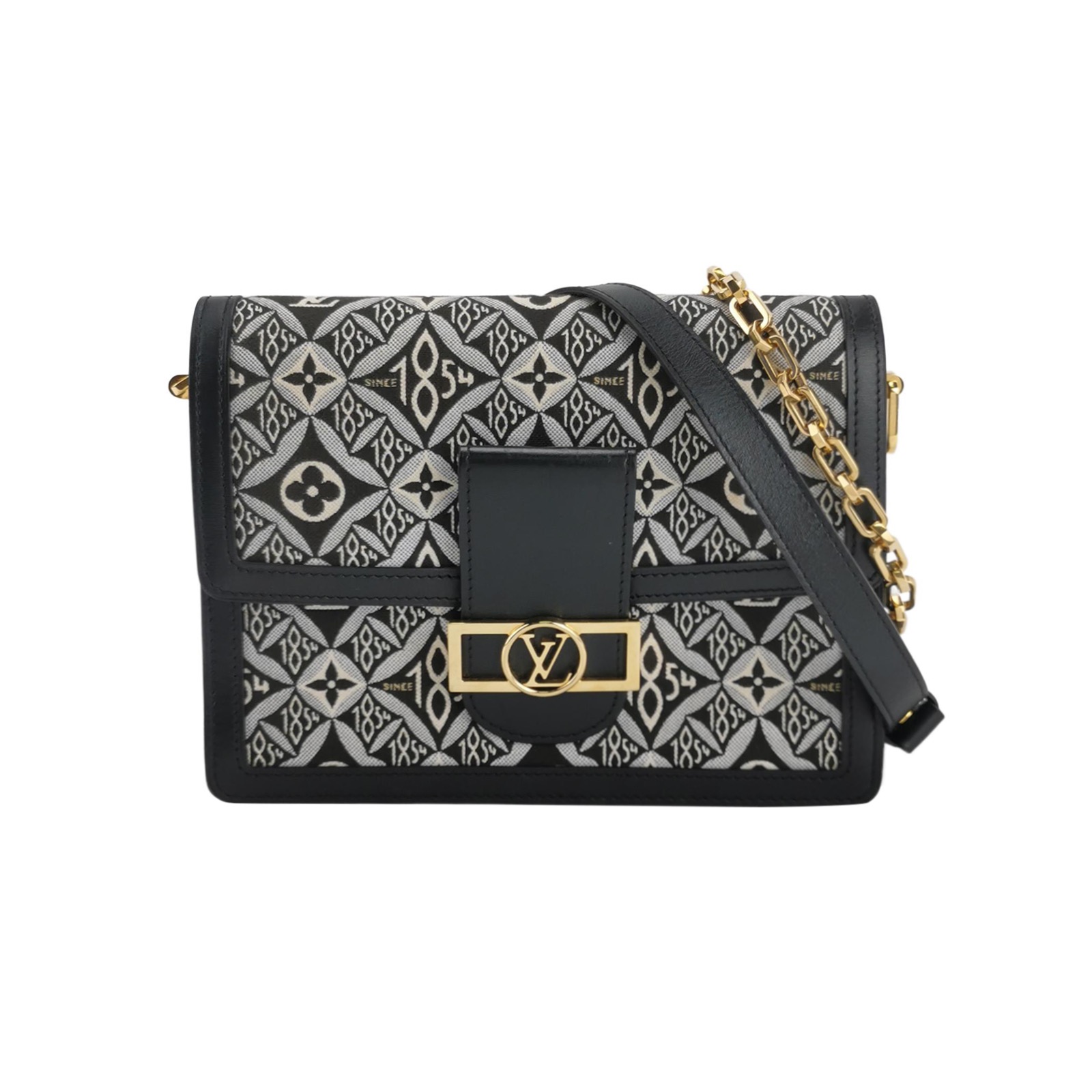 Louis Vuitton(LV) Dauphine Chain Wallet Limited Edition Since 1854 Monogram Jacquard — photo 1 of 12