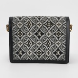 Louis Vuitton(LV) Dauphine Chain Wallet Limited Edition Since 1854 Monogram Jacquard — thumbnail 5