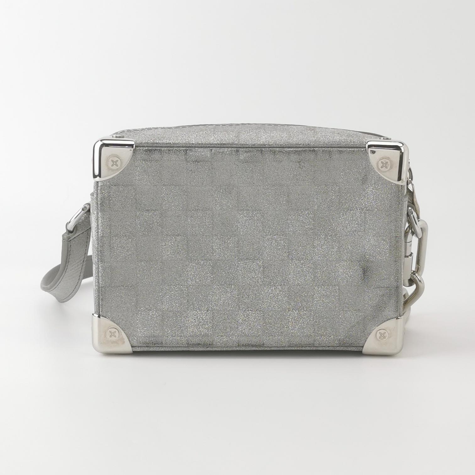Louis Vuitton(LV) Soft Trunk Bag Damier Glitter Leather Mini — photo 3 of 14