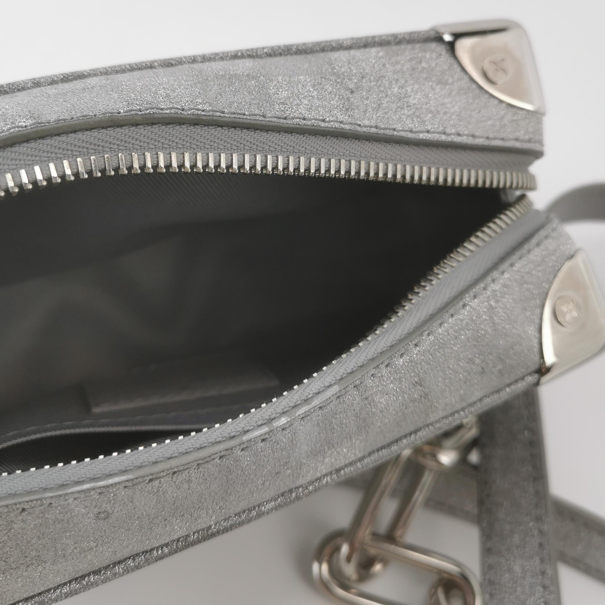 Louis Vuitton(LV) Soft Trunk Bag Damier Glitter Leather Mini — photo 7 of 14