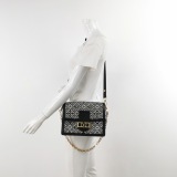 Louis Vuitton(LV) Dauphine Chain Wallet Limited Edition Since 1854 Monogram Jacquard — thumbnail 2