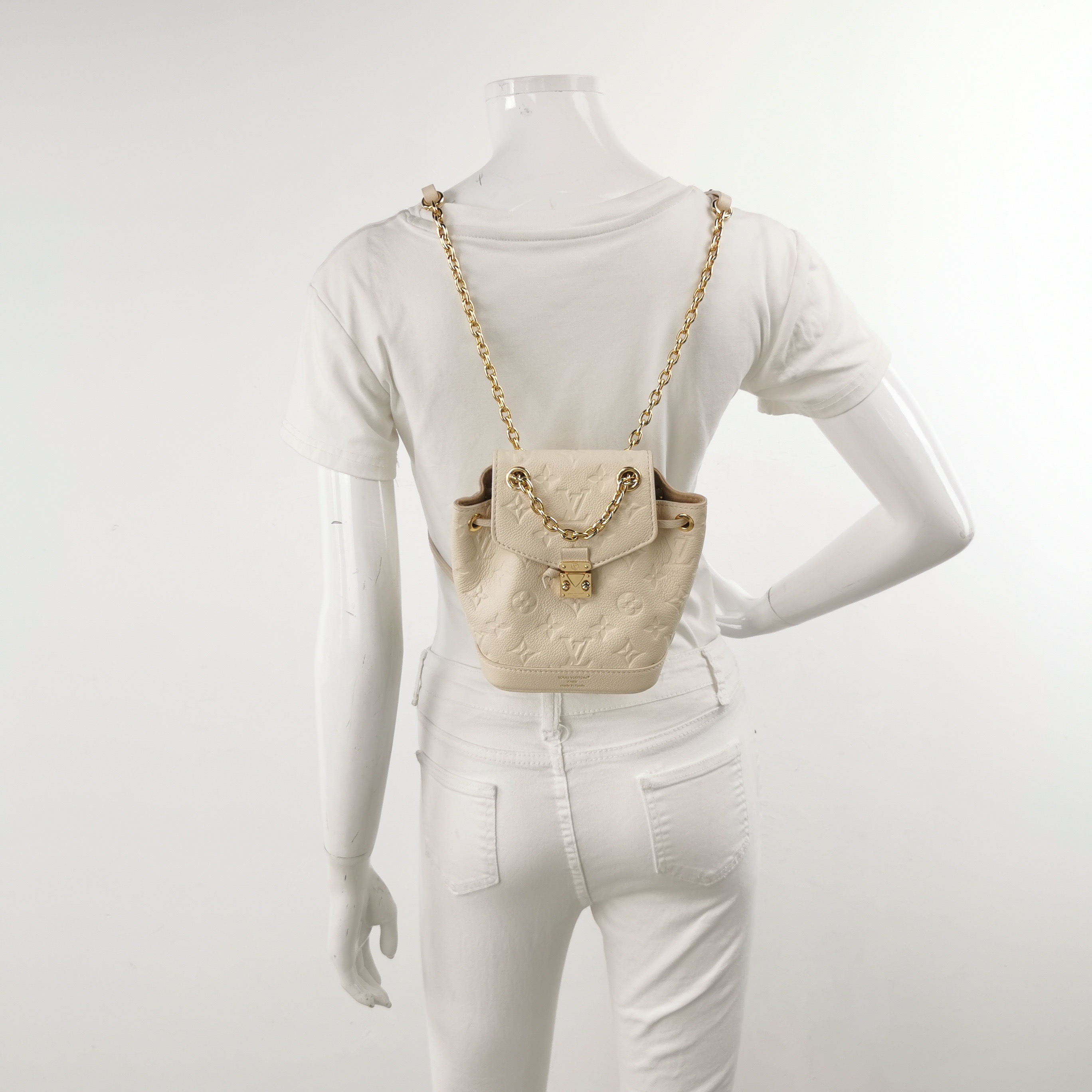 Louis Vuitton(LV) Noe Backpack Monogram Leather Nano — alternate view