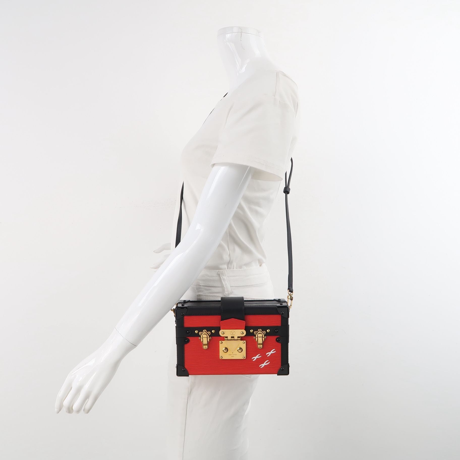 Louis Vuitton(LV) Petite Malle Handbag Epi Leather — alternate view