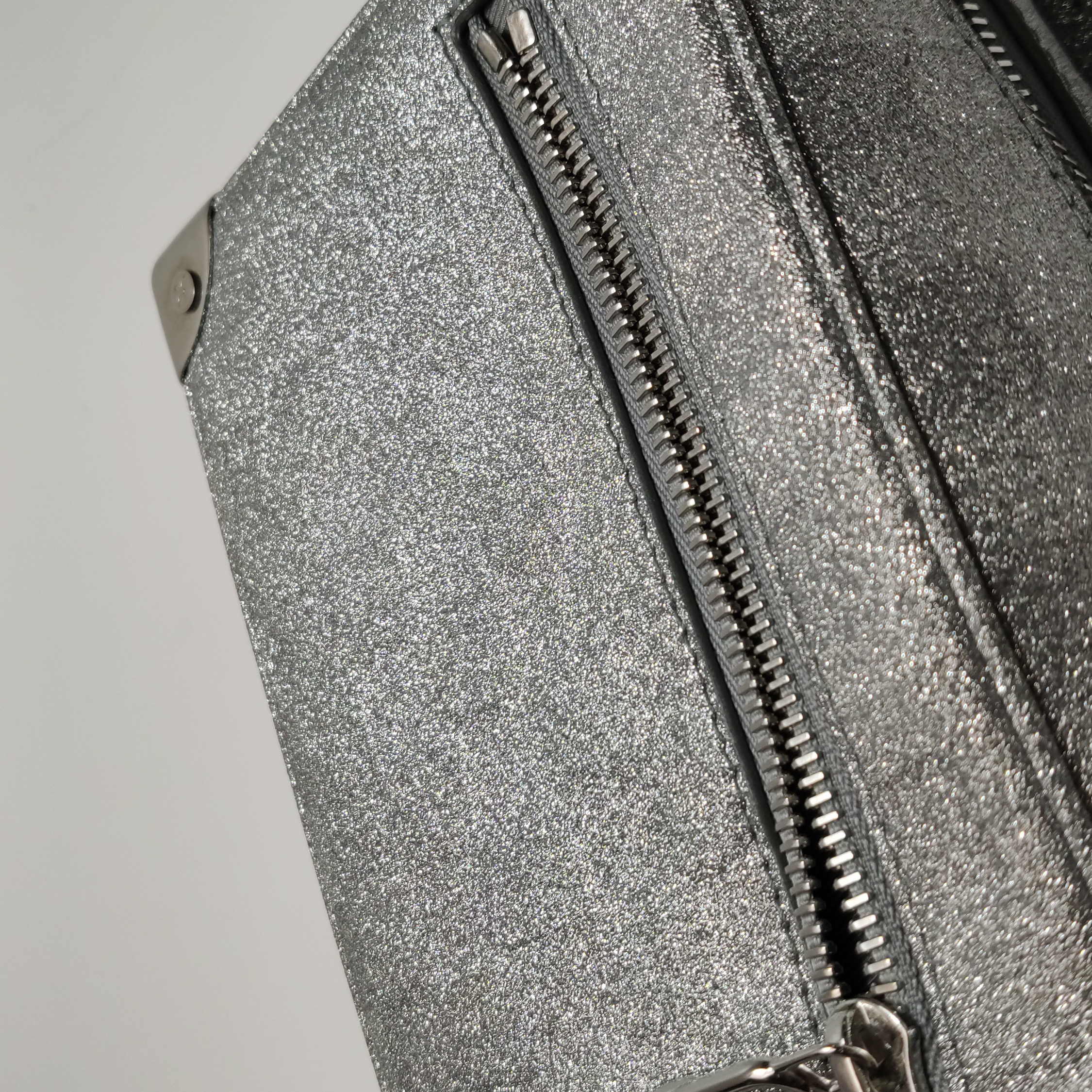 Louis Vuitton(LV) Soft Trunk Bag Damier Glitter Leather Mini — photo 12 of 14