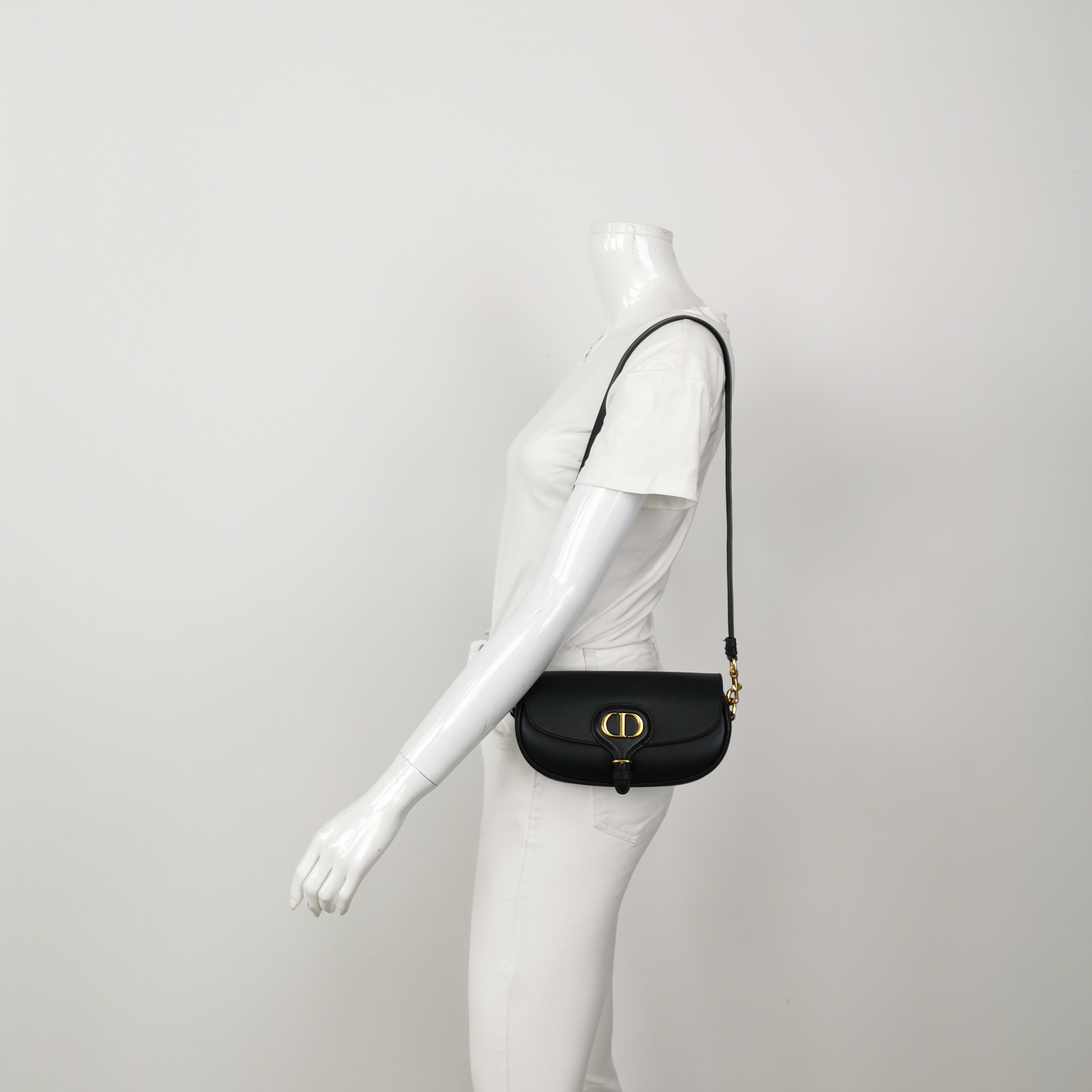 Christian Dior Bobby Flap Bag Leather East West — alternate view