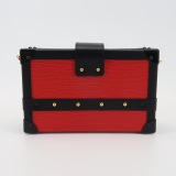Louis Vuitton(LV) Petite Malle Handbag Epi Leather — thumbnail 5