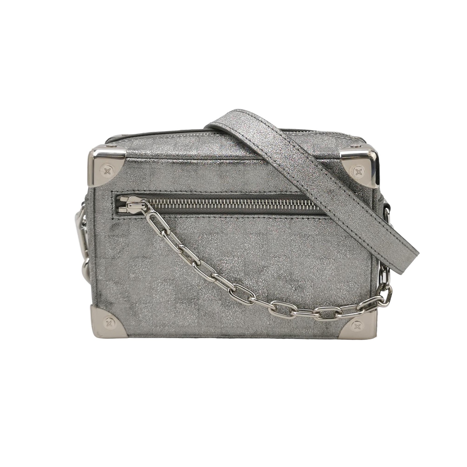 Louis Vuitton(LV) Soft Trunk Bag Damier Glitter Leather Mini — photo 1 of 13