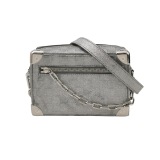 Louis Vuitton(LV) Soft Trunk Bag Damier Glitter Leather Mini — thumbnail 1