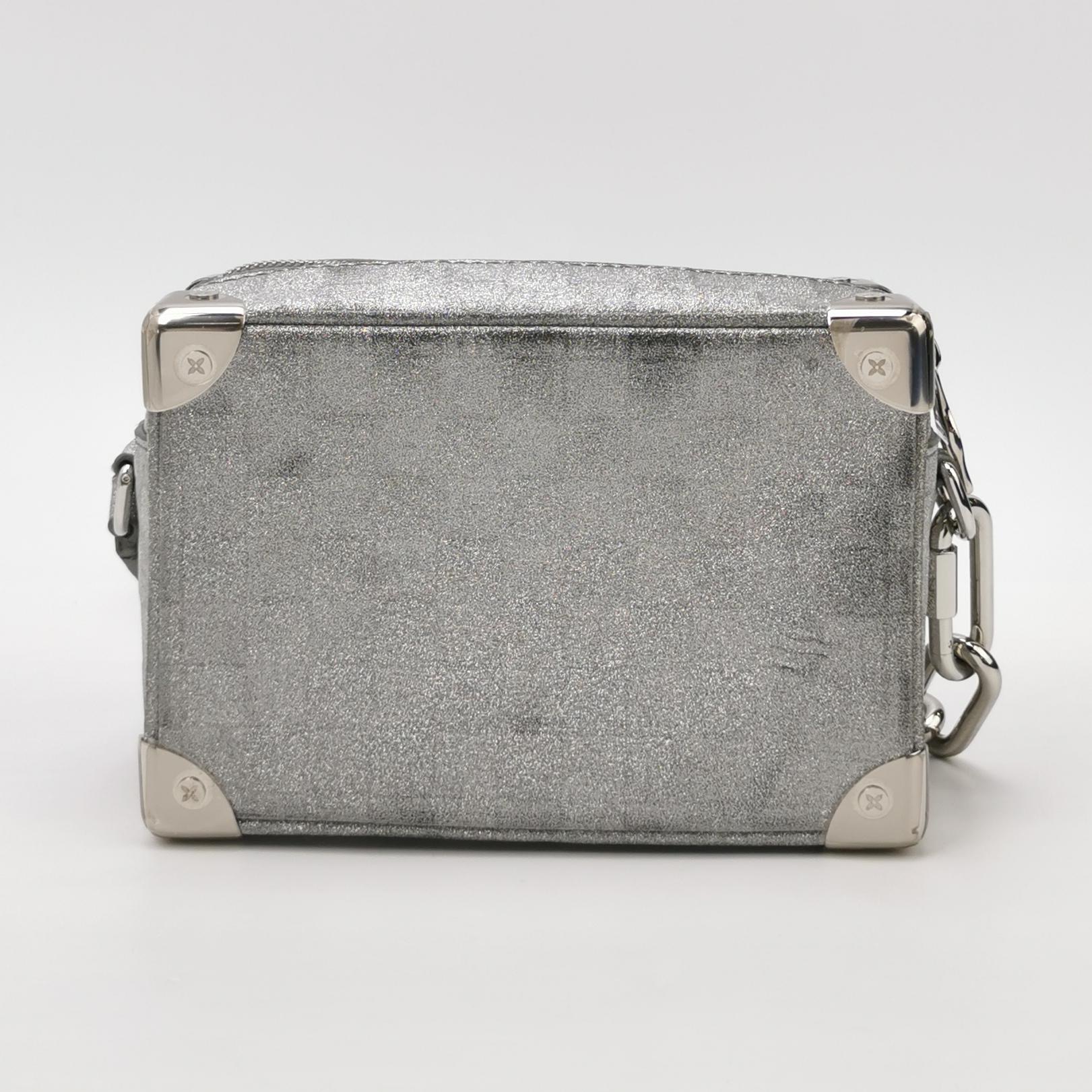 Louis Vuitton(LV) Soft Trunk Bag Damier Glitter Leather Mini — alternate view