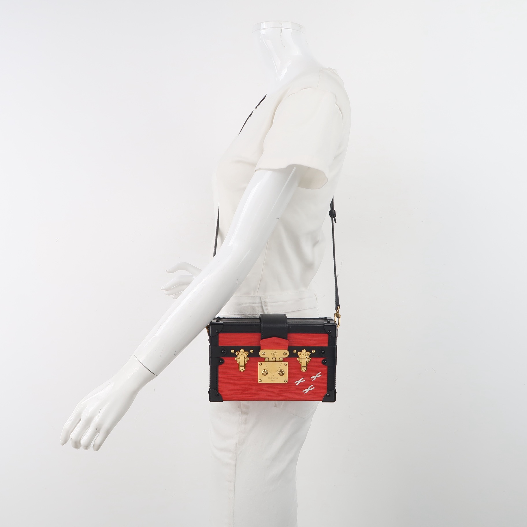 Louis Vuitton(LV) Petite Malle Handbag Epi Leather — alternate view