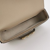 Gucci Horsebit 1955 Shoulder Bag GG Coated Canvas with Leather Mini — thumbnail 8