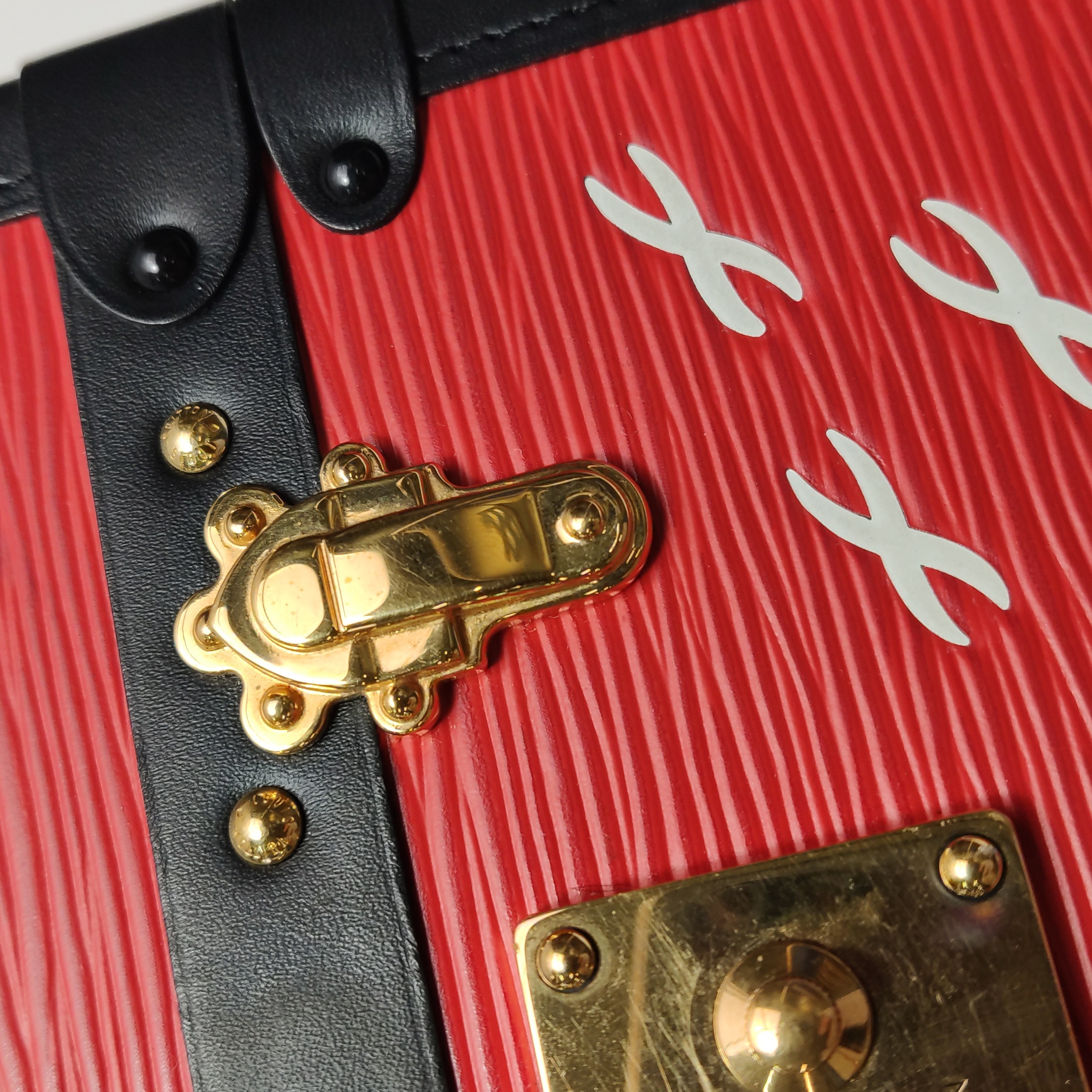 Louis Vuitton(LV) Petite Malle Handbag Epi Leather — photo 11 of 20