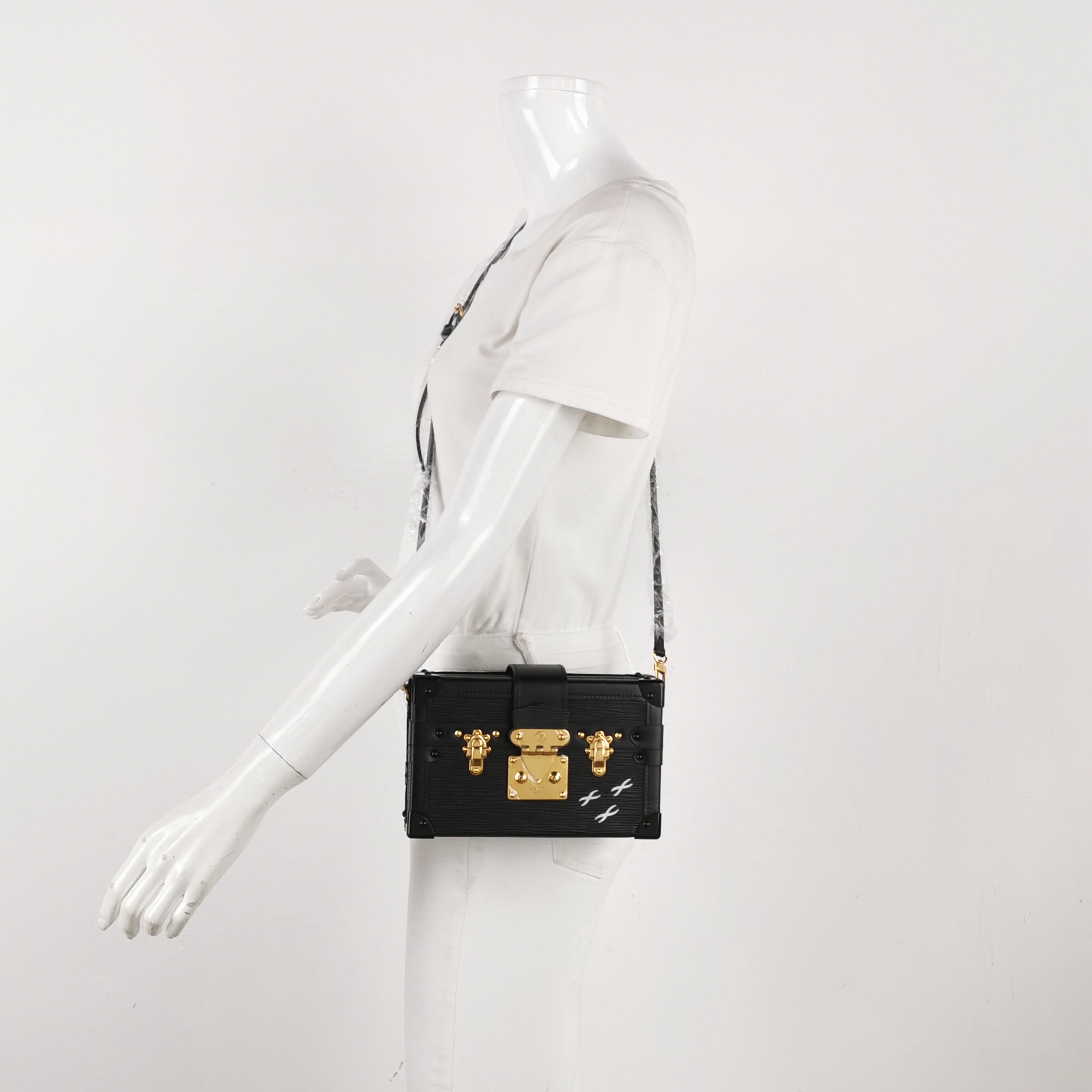 Louis Vuitton(LV) Petite Malle Handbag Epi Leather — alternate view