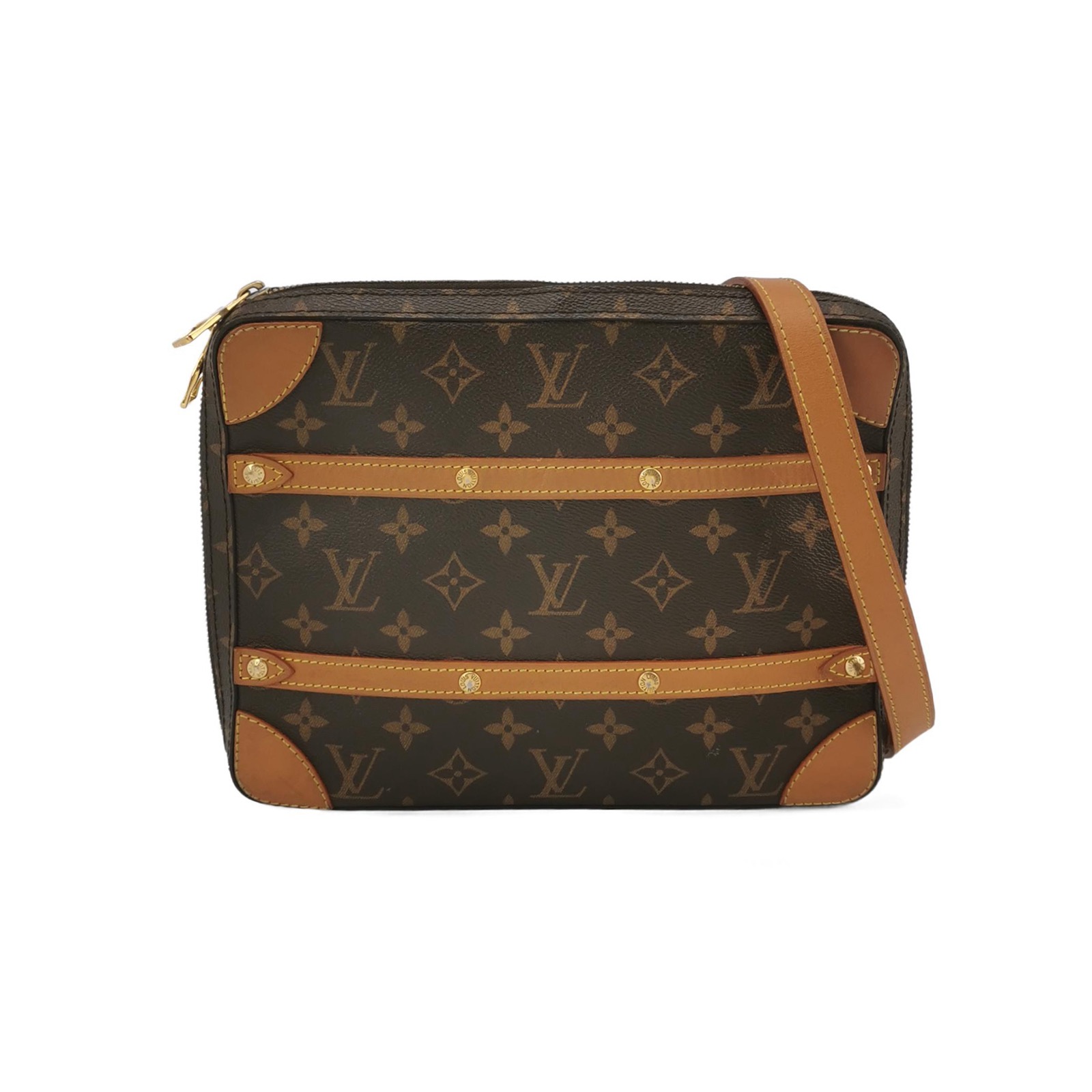 Louis Vuitton(LV) Soft Trunk Pouch Monogram Canvas — photo 1 of 16