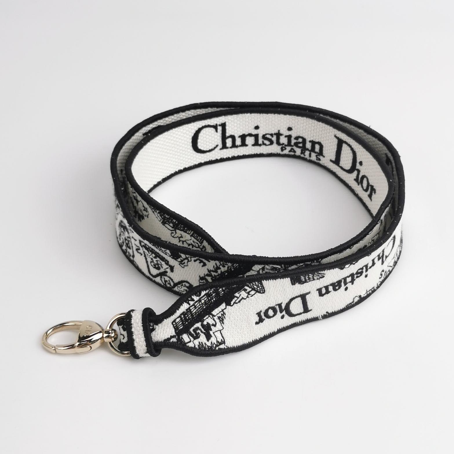 Christian Dior Lady D-Lite Bag Embroidered Canvas Mini — photo 7 of 11