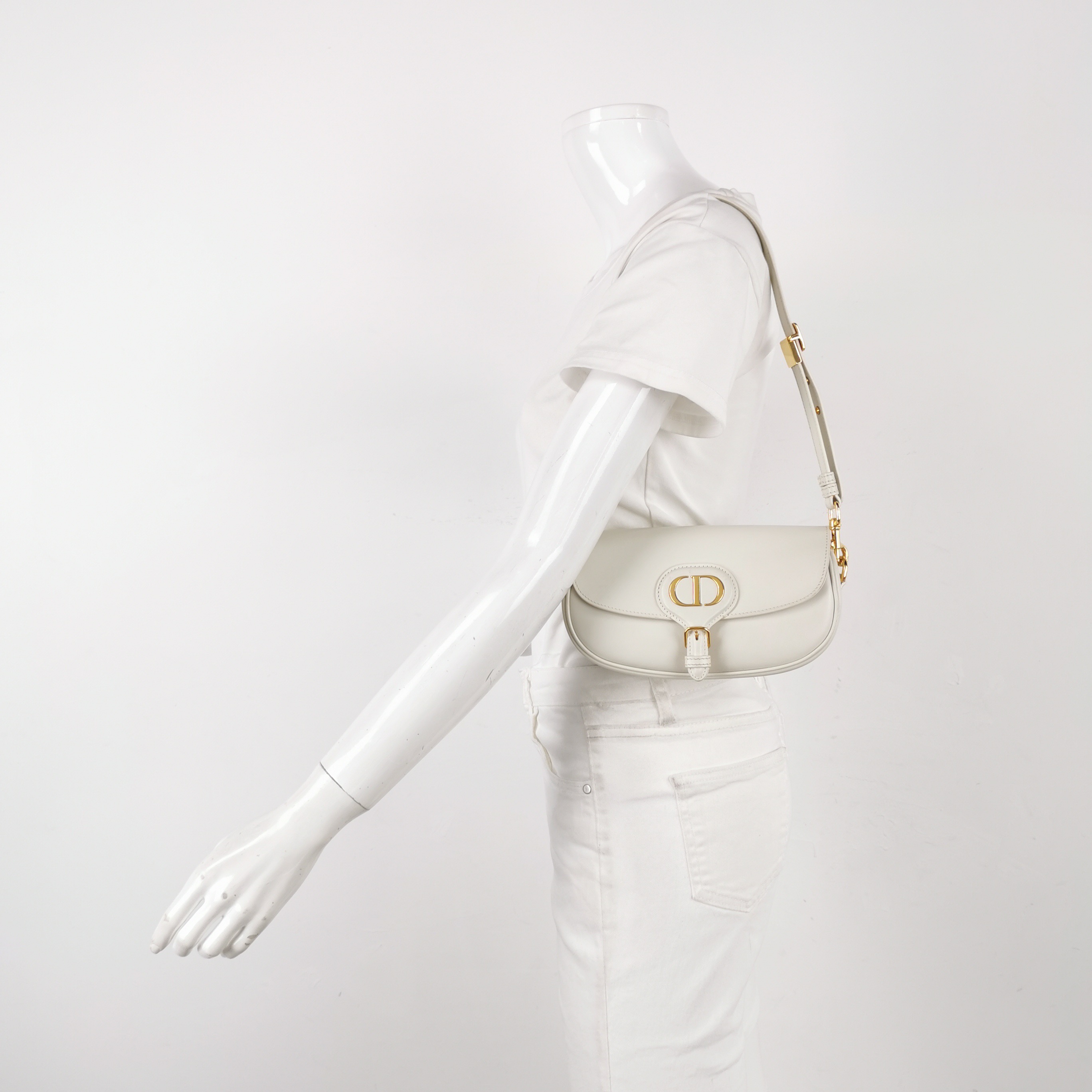 Christian Dior Bobby Flap Bag Leather East West — alternate view