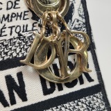 Christian Dior Lady D-Lite Bag Embroidered Canvas Mini — thumbnail 10