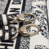 Christian Dior Lady D-Lite Bag Embroidered Canvas Mini — thumbnail 9