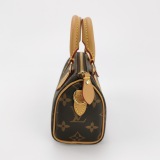 Louis Vuitton(LV) Speedy Bandouliere NM Bag Limited Edition Vivienne Xmas Monogram Canvas Nano — thumbnail 4