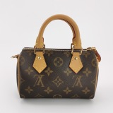 Louis Vuitton(LV) Speedy Bandouliere NM Bag Limited Edition Vivienne Xmas Monogram Canvas Nano — thumbnail 5