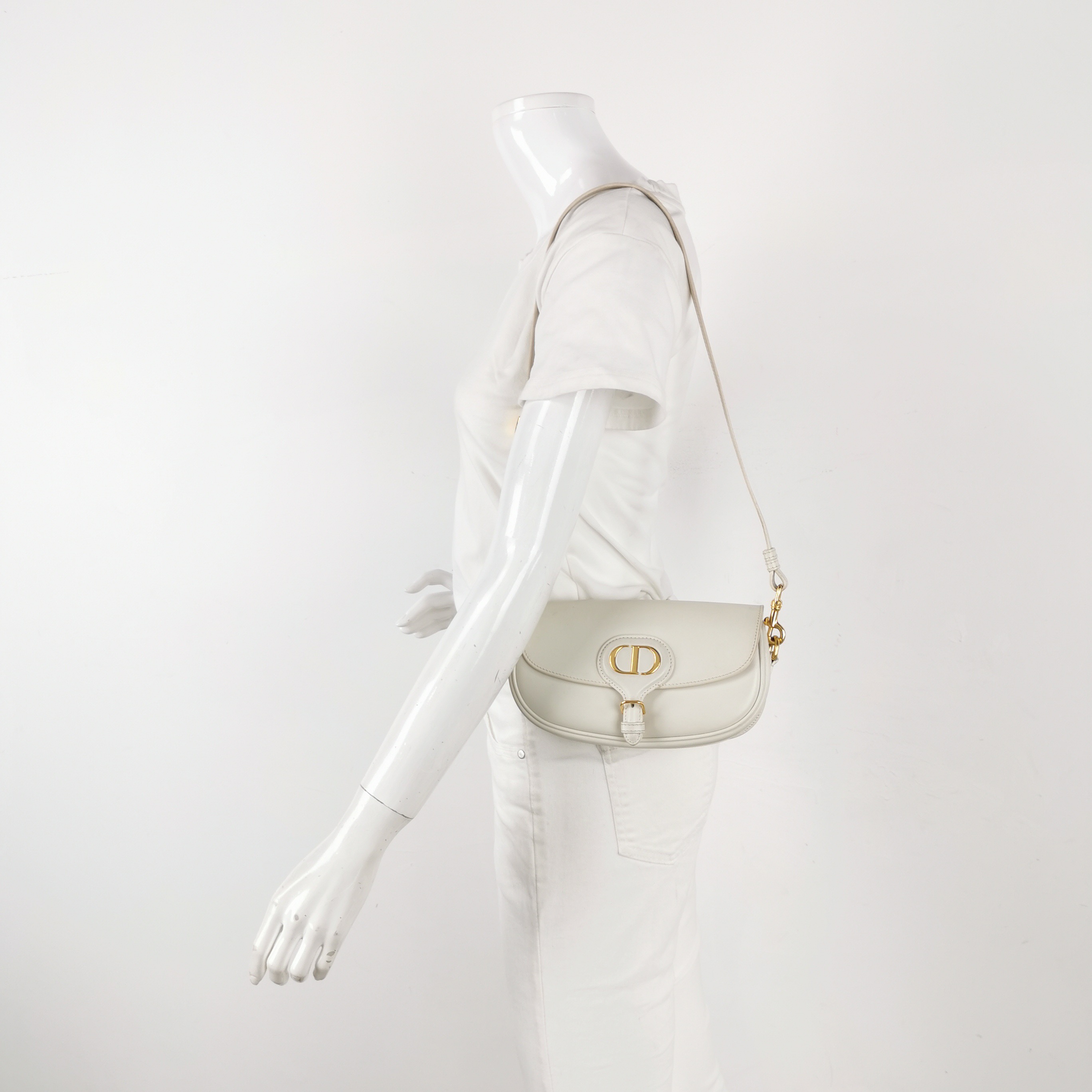 Christian Dior Bobby Flap Bag Leather East West — alternate view