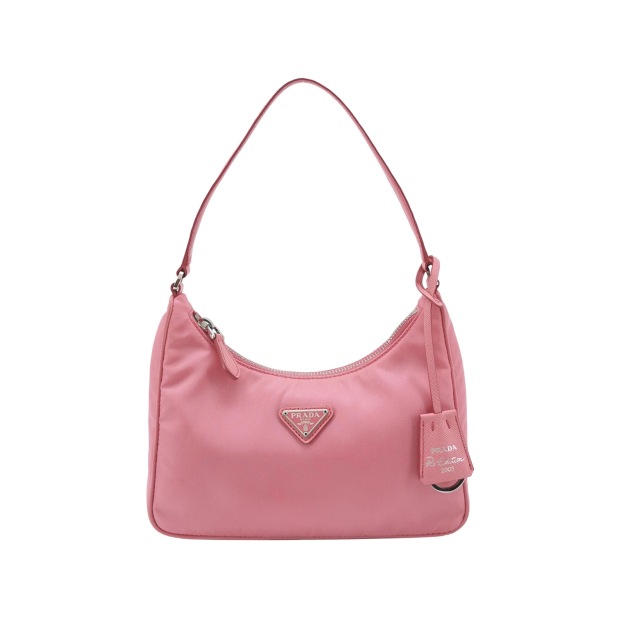 Prada Re-Edition 2005 Hobo Tessuto with Saffiano Leather Mini — pre-owned, Vierlot