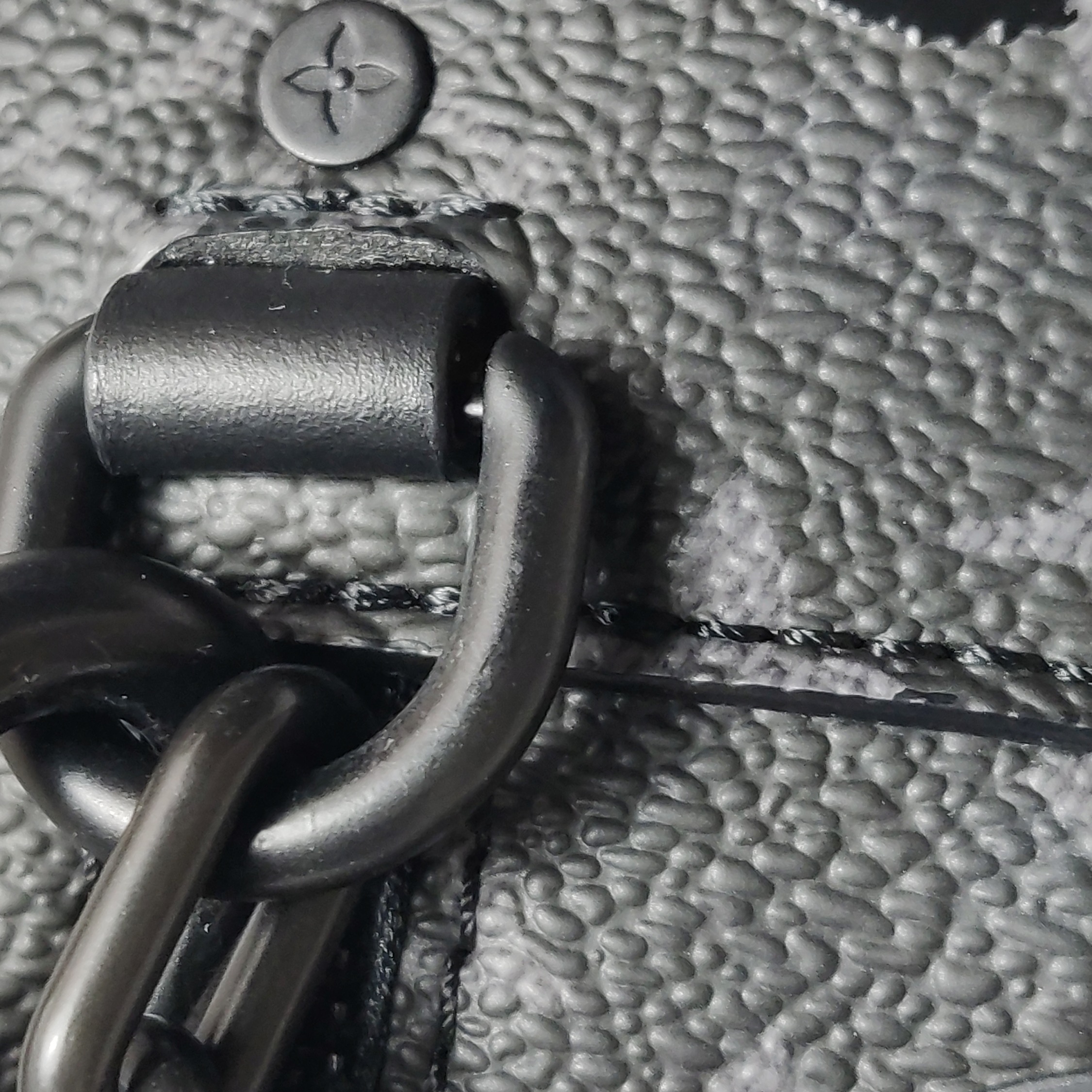 Louis Vuitton(LV) Soft Trunk Bag Yayoi Kusama Painted Dots Monogram Eclipse Canvas Mini — photo 11 of 16