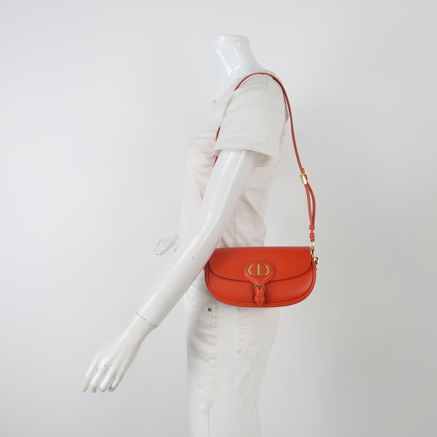 Christian Dior Bobby Flap Bag Leather East West — alternate view
