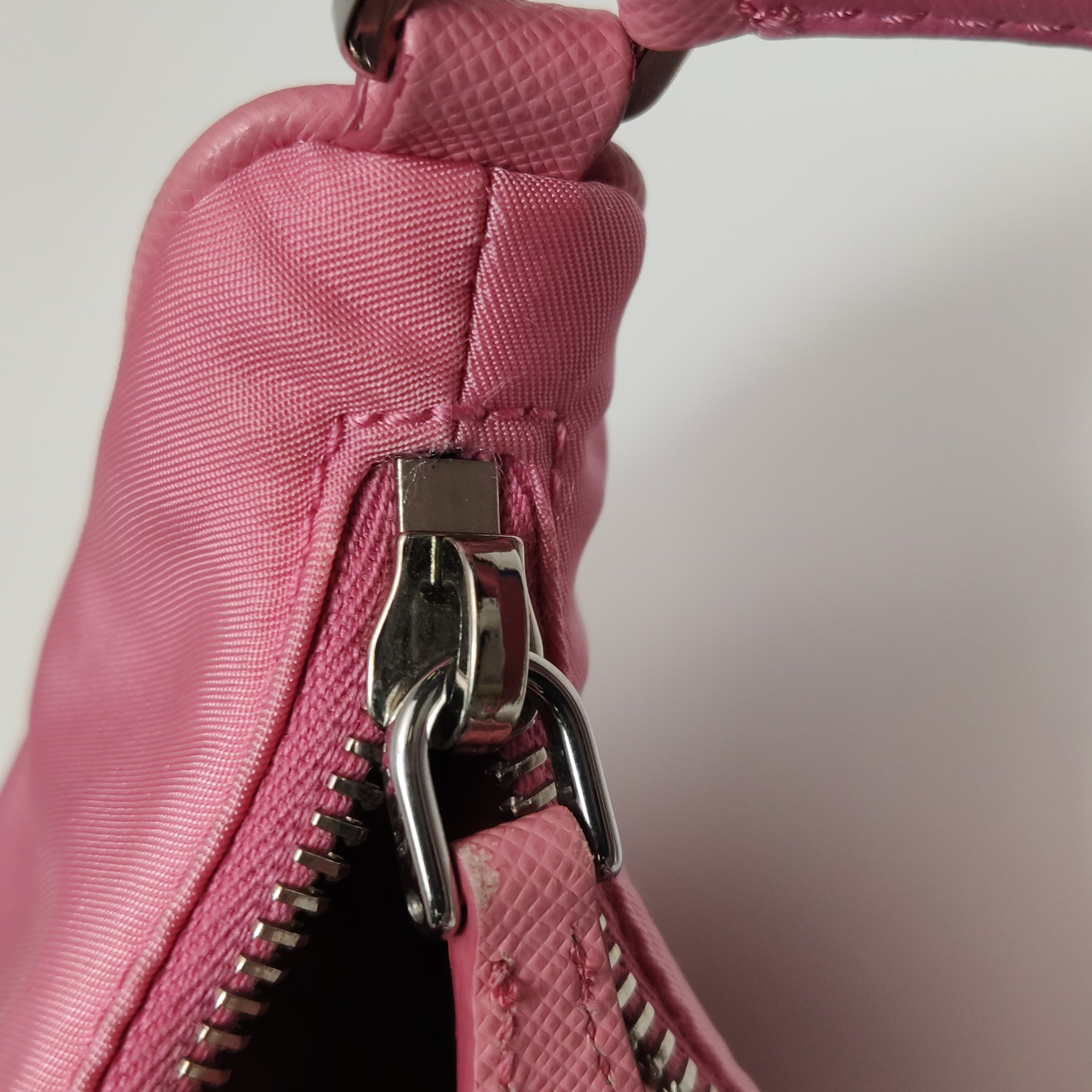 Prada Re-Edition 2005 Hobo Tessuto with Saffiano Leather Mini — photo 10 of 11