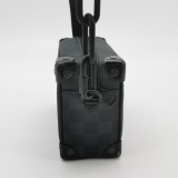 Louis Vuitton(LV) Soft Trunk Bag Limited Edition Wild Animals Damier Graphite Mini — thumbnail 4