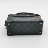 Louis Vuitton(LV) Soft Trunk Bag Limited Edition Wild Animals Damier Graphite Mini — thumbnail 6
