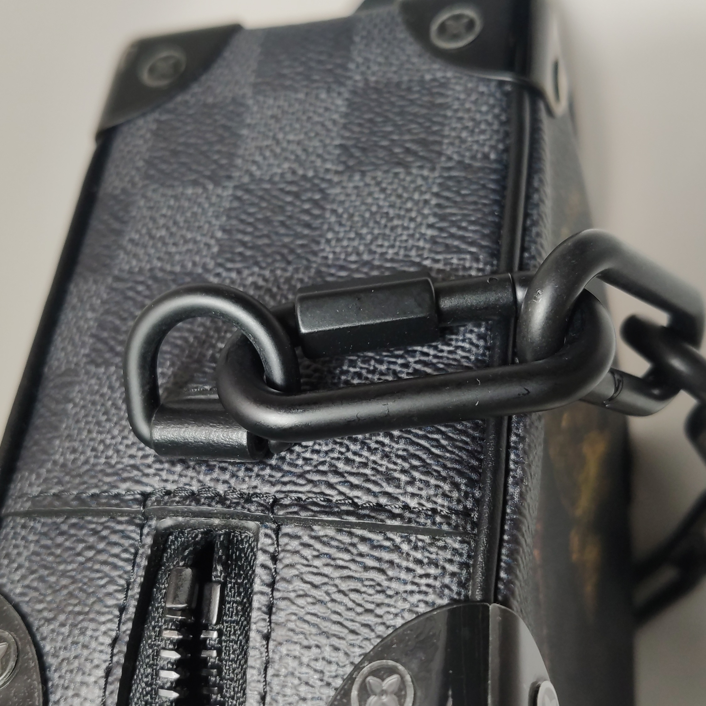 Louis Vuitton(LV) Soft Trunk Bag Limited Edition Wild Animals Damier Graphite Mini — photo 9 of 12