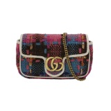 Gucci GG Marmont Flap Bag Matelasse Leather Super Mini — thumbnail 1