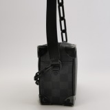 Louis Vuitton(LV) Soft Trunk Bag Limited Edition Wild Animals Damier Graphite Mini — thumbnail 5