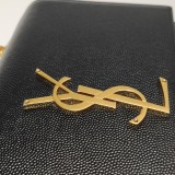 Saint Laurent(YSL) Classic Monogram Crossbody Bag Grainy Leather Small — thumbnail 9