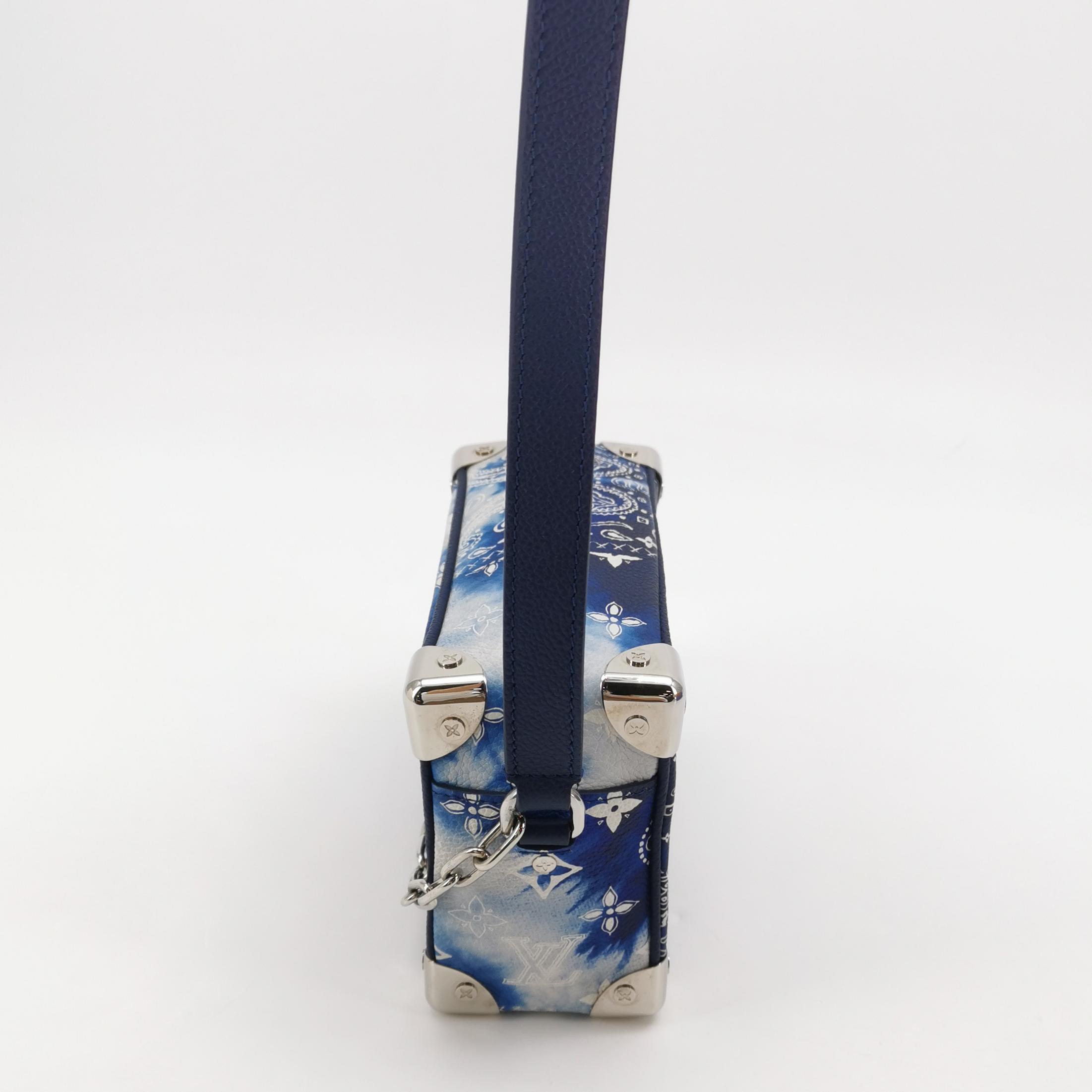 Louis Vuitton(LV) Soft Trunk Bag Limited Edition Monogram Bandana Leather Mini — photo 5 of 15