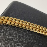 Saint Laurent(YSL) Classic Monogram Crossbody Bag Grainy Leather Small — thumbnail 10