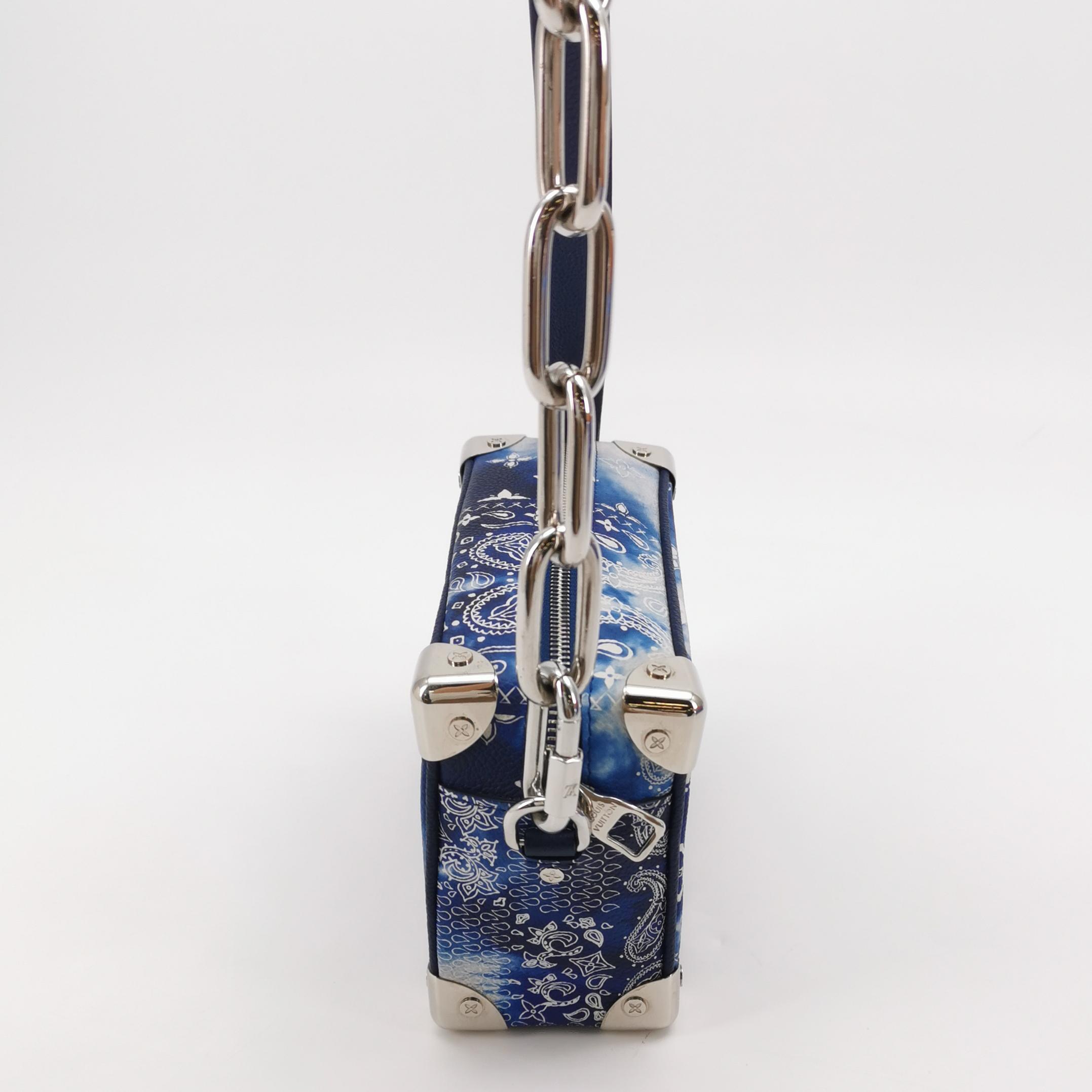 Louis Vuitton(LV) Soft Trunk Bag Limited Edition Monogram Bandana Leather Mini — photo 4 of 15