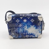 Louis Vuitton(LV) Soft Trunk Bag Limited Edition Monogram Bandana Leather Mini — thumbnail 3