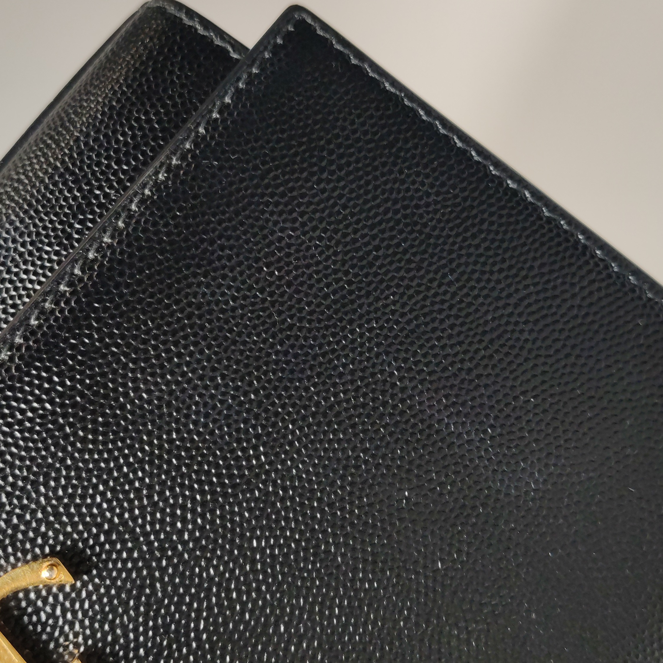 Saint Laurent(YSL) Classic Monogram Crossbody Bag Grainy Leather Small