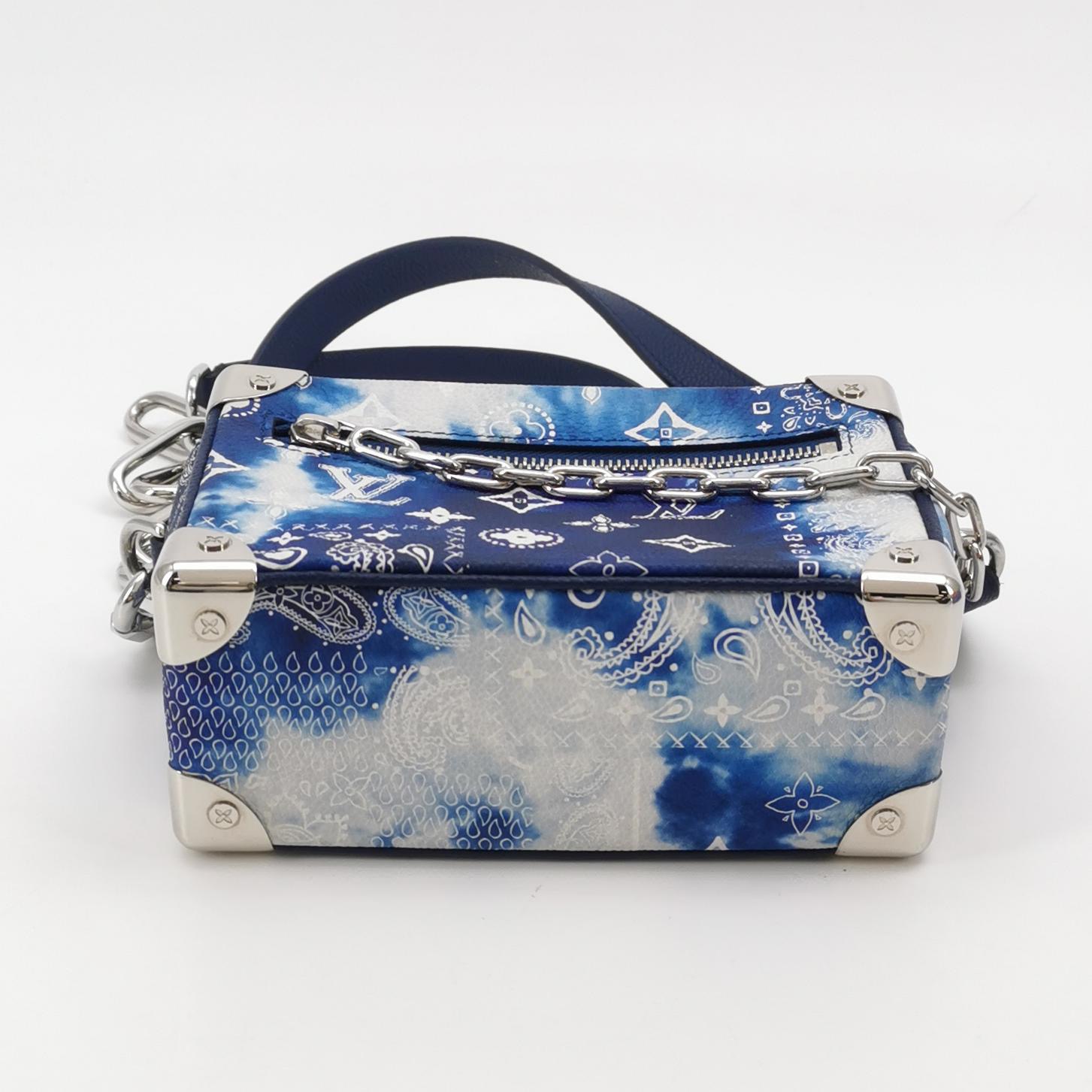 Louis Vuitton(LV) Soft Trunk Bag Limited Edition Monogram Bandana Leather Mini — photo 6 of 15