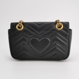 Gucci GG Marmont Flap Bag Matelasse Leather Small — thumbnail 5