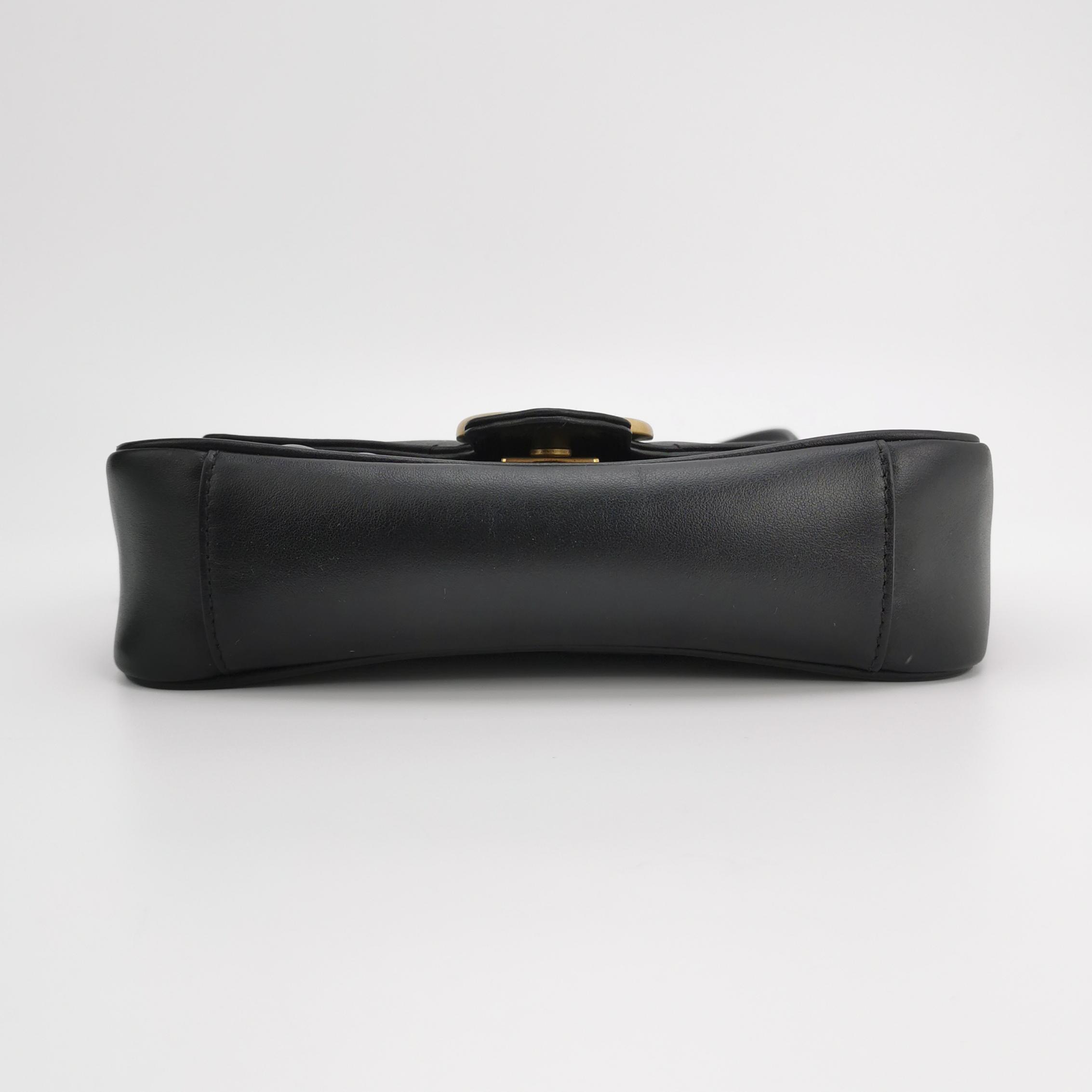 Gucci GG Marmont Flap Bag Matelasse Leather Small — photo 6 of 16
