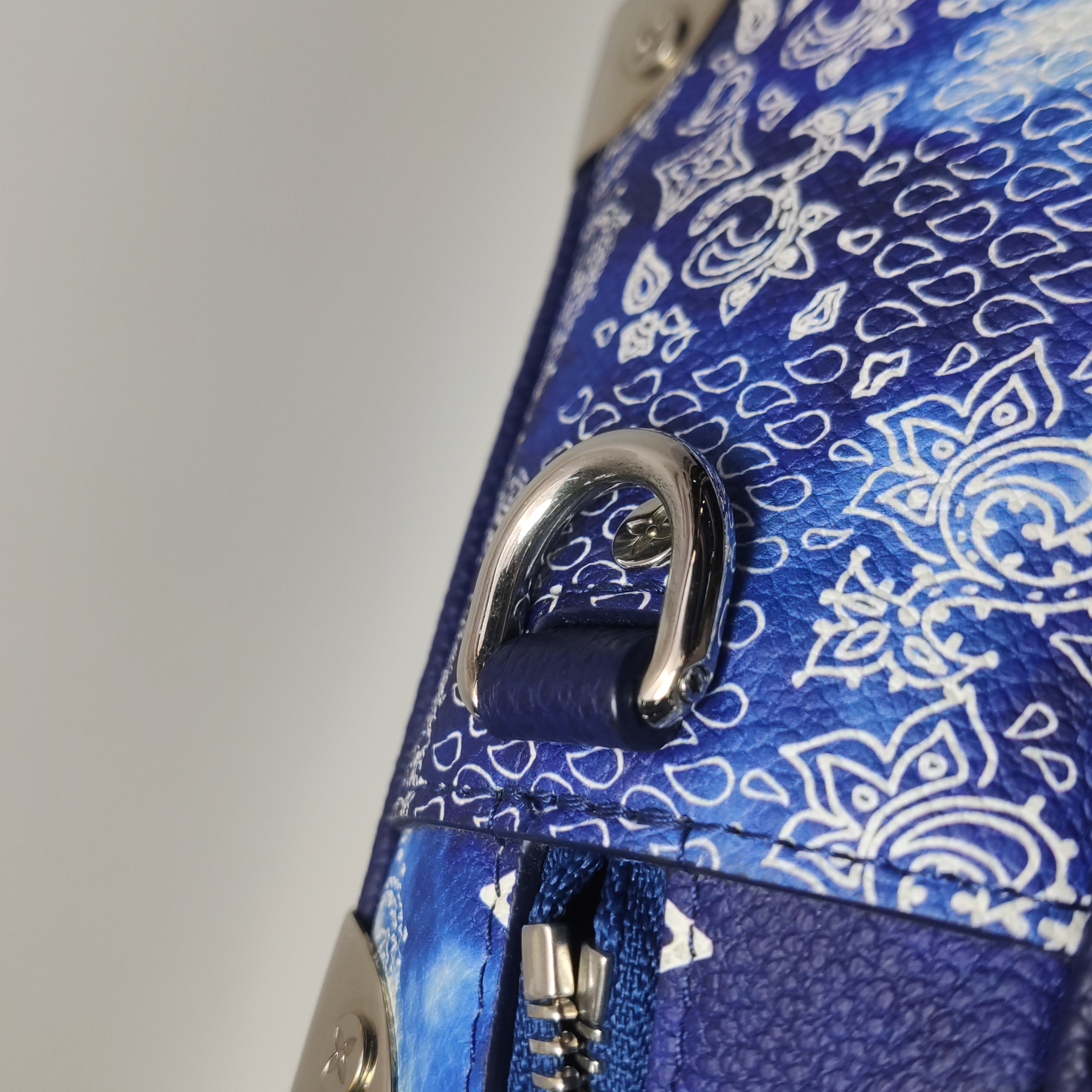 Louis Vuitton(LV) Soft Trunk Bag Limited Edition Monogram Bandana Leather Mini — photo 9 of 15