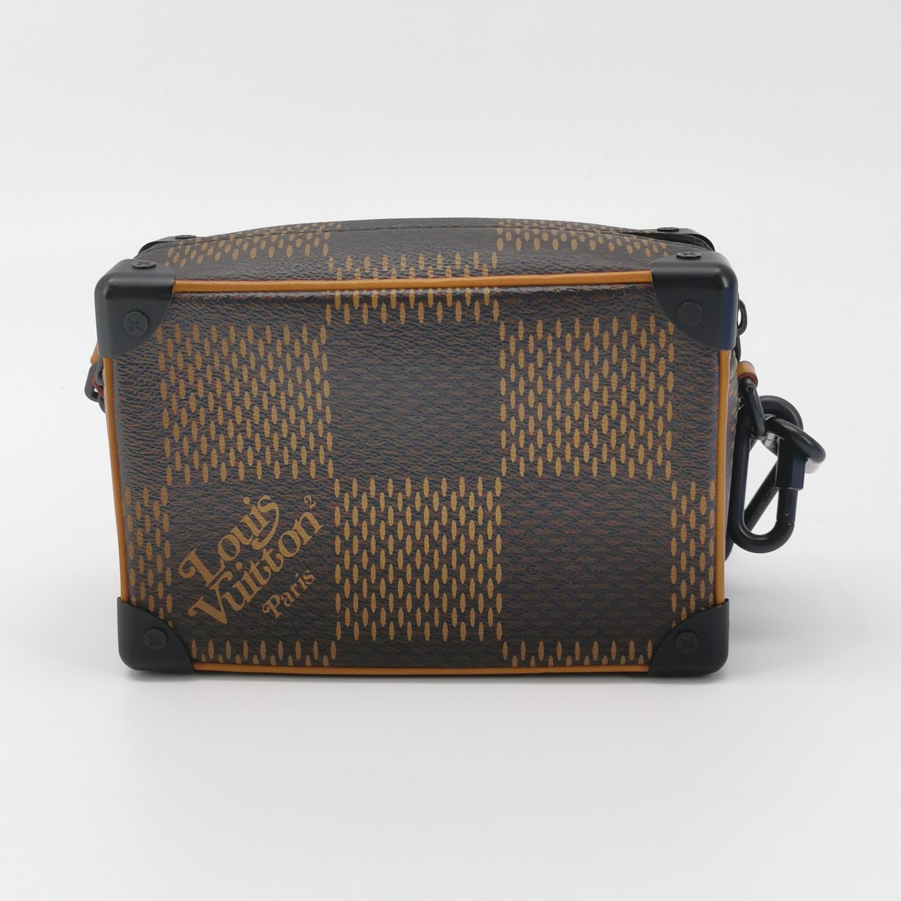 Louis Vuitton(LV) Nigo Soft Trunk Bag Limited Edition Giant Damier and Monogram Canvas Mini — photo 3 of 15